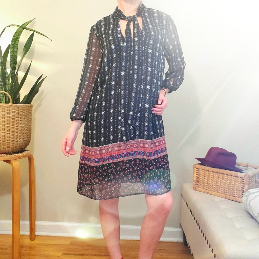 Lily Rose patterned dress